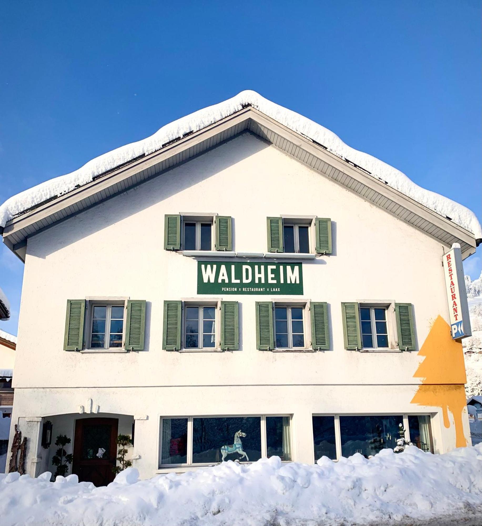 Waldheim Pension Laax Exteriör bild