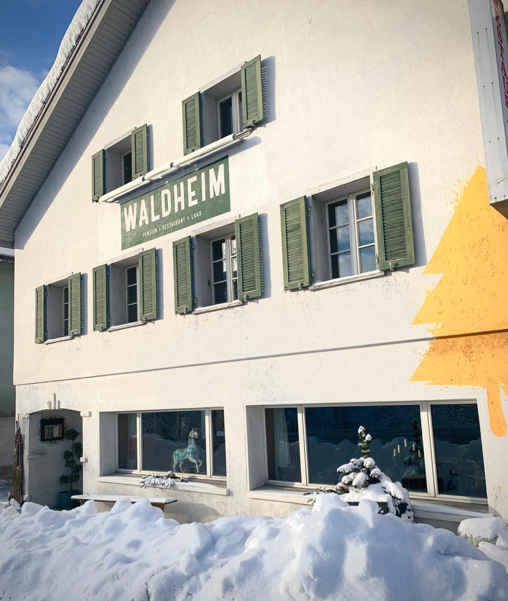 Waldheim Pension Laax Exteriör bild